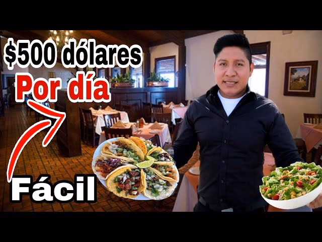 ¿Cuánto cobra un mesero al día?