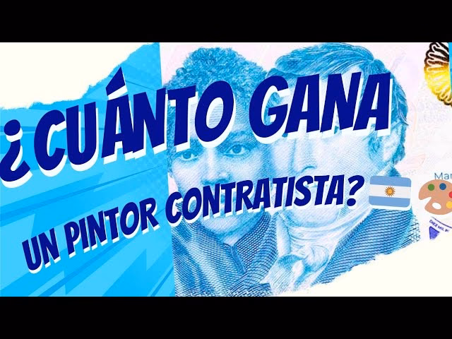 ¿Cuánto gana un oficial de pintura en Argentina?