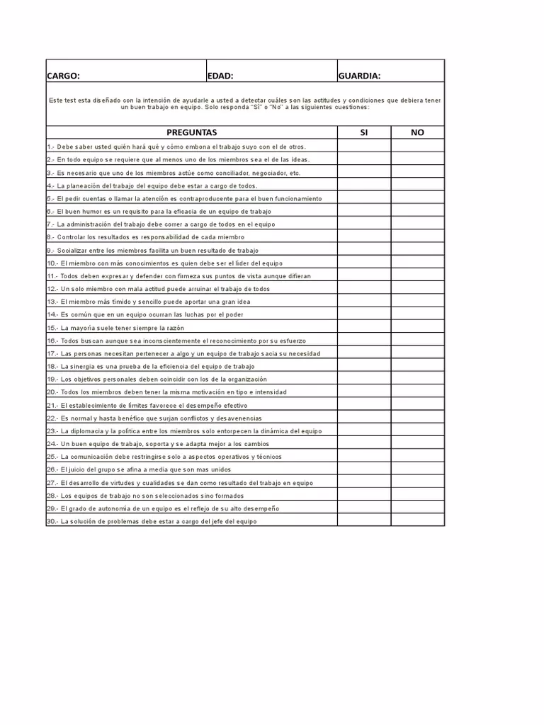 ¿Cuáles son las 5 preguntas de un cuestionario?