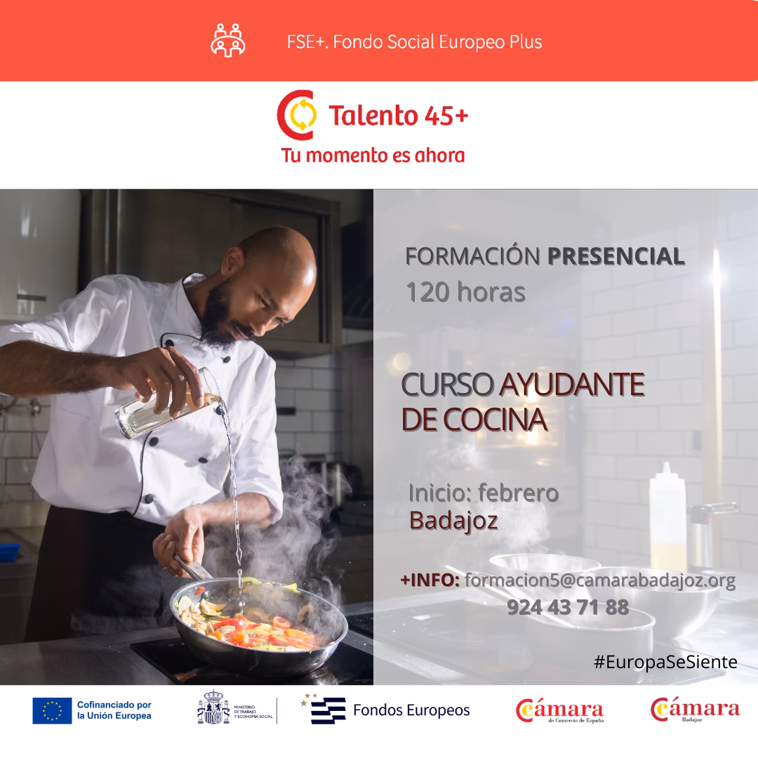 ¿Cuánto cuesta el curso de cocina?
