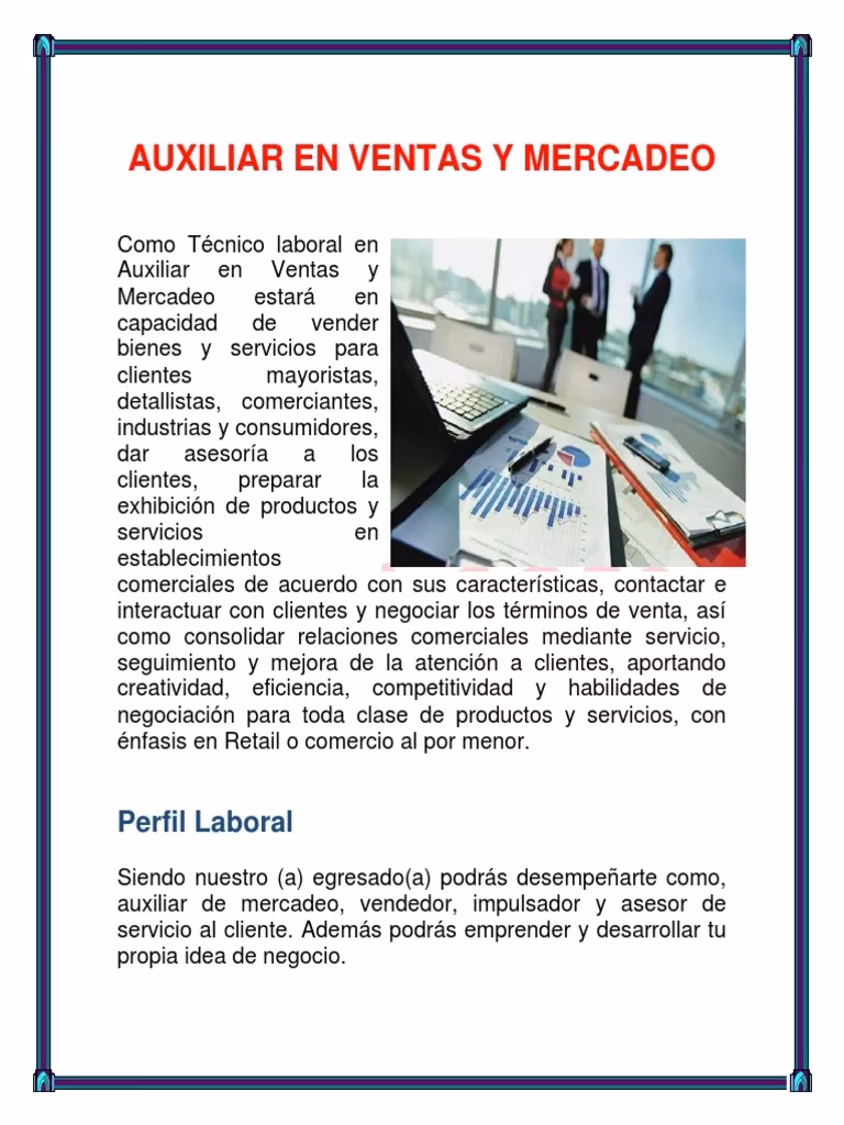 ¿Qué hace una trabajadora de ventas?