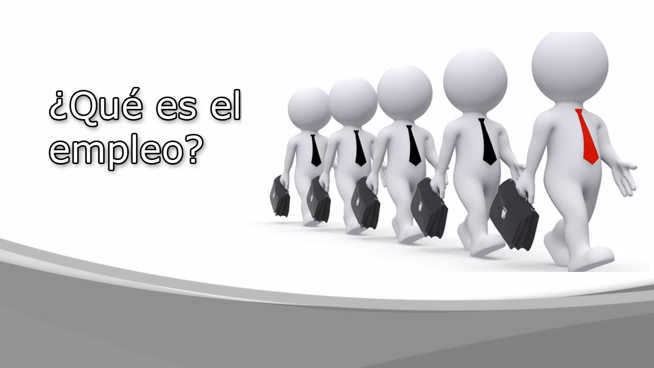 ¿Cuáles son los diferentes tipos de empleo que existen?
