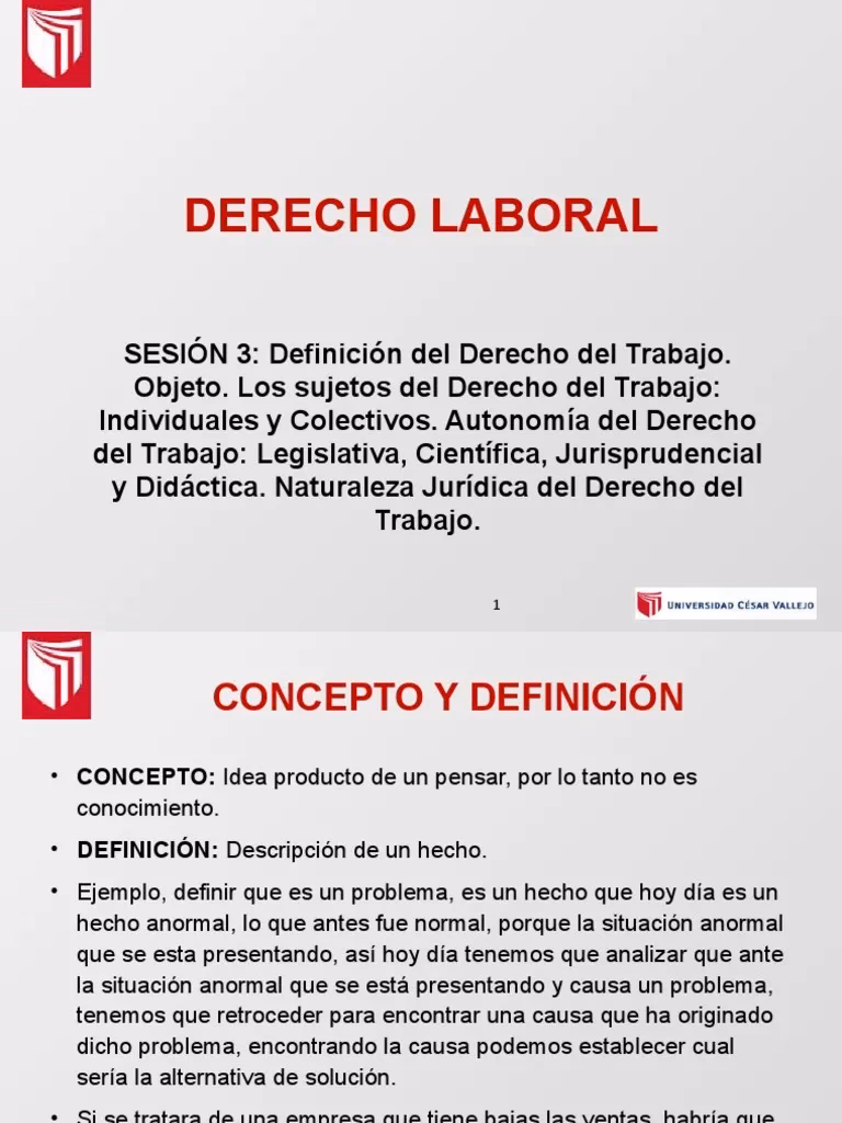 ¿Qué es el derecho laboral?