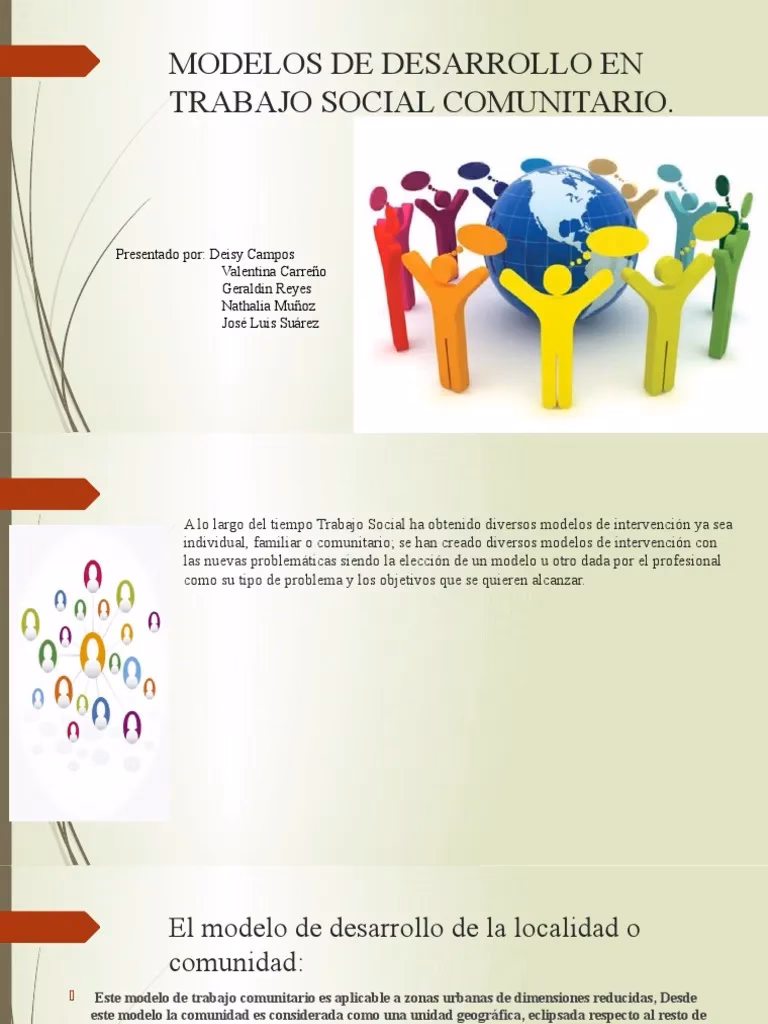 ¿Qué es el enfoque comunitario en el trabajo social?