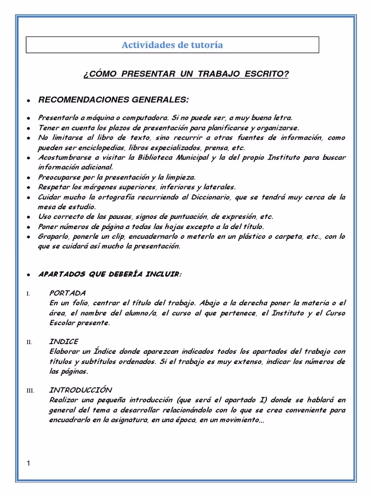 ¿Cómo se ordenan los nombres en un trabajo?