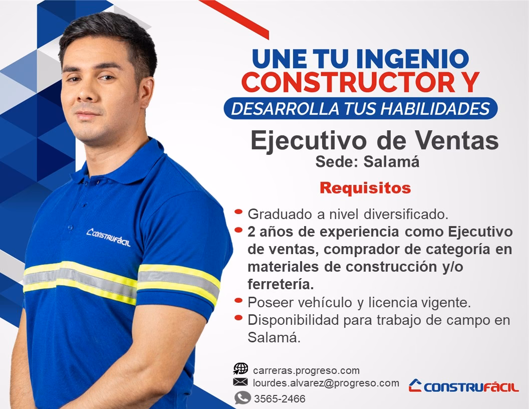 ¿Qué trabajo hace un ejecutivo de ventas?