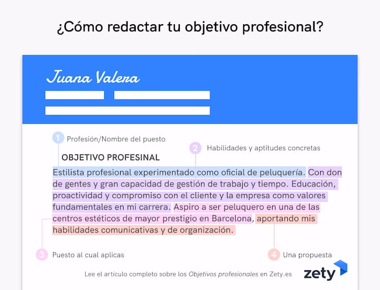 ¿Cuál es tu objetivo laboral?