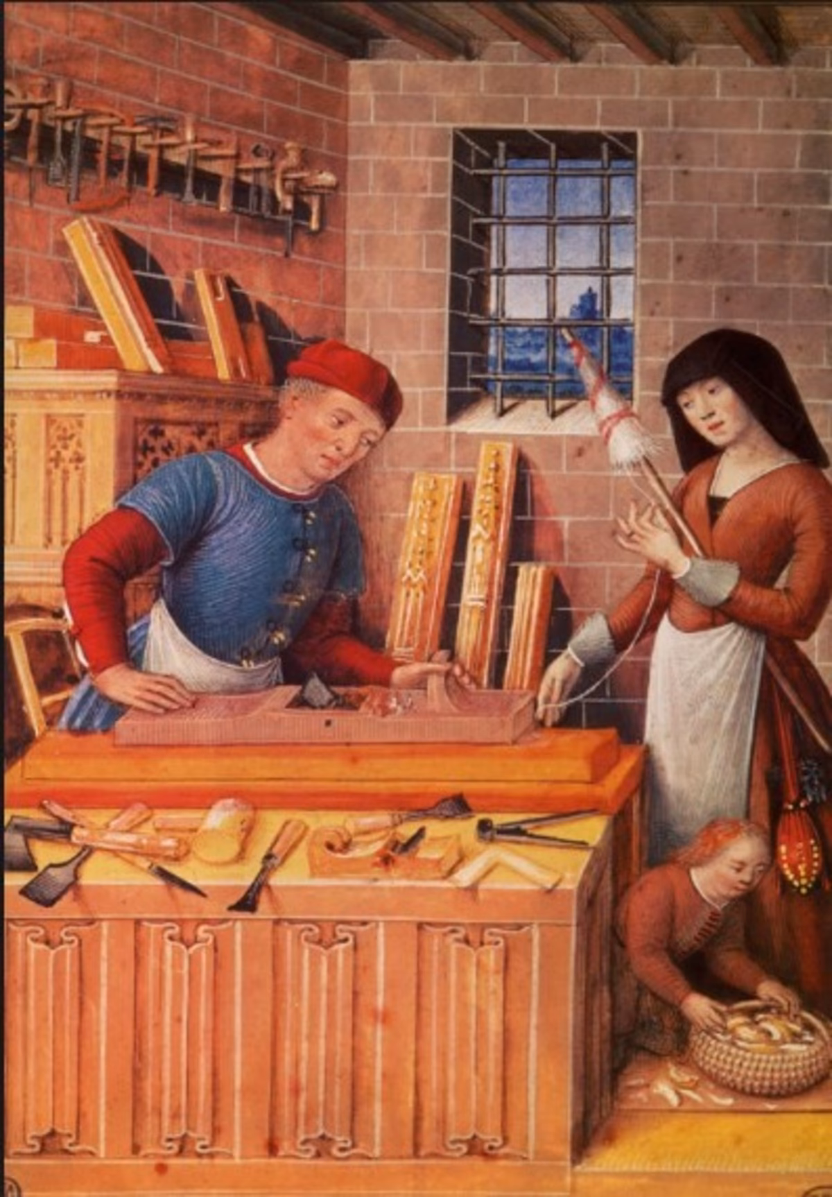 ¿Cómo era el trabajo en la Edad Media?