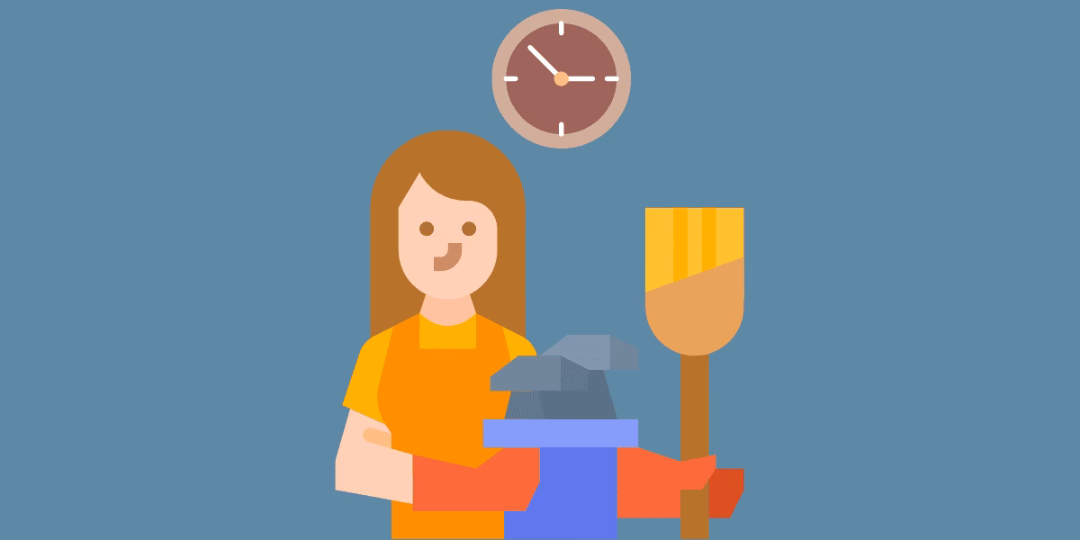 ¿Cuál es el horario de una empleada doméstica?