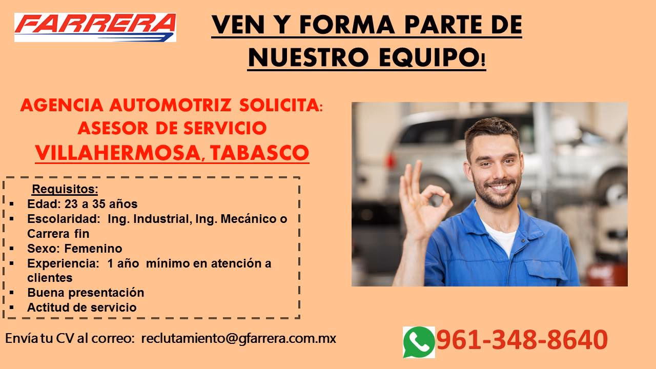 ¿Qué hace un asesor de servicio de agencia automotriz?