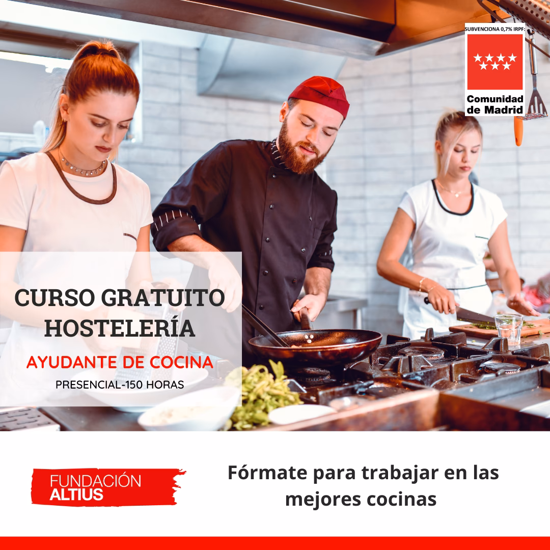 ¿Cuánto gana un ayudante de cocina en Madrid?