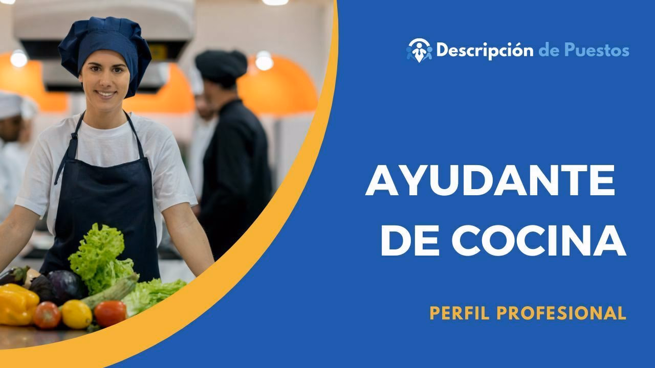 ¿Dónde puede trabajar un ayudante de cocina?
