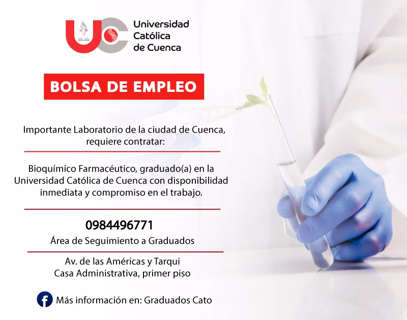 ¿Qué tan demandada es la carrera de bioquímica y farmacia?