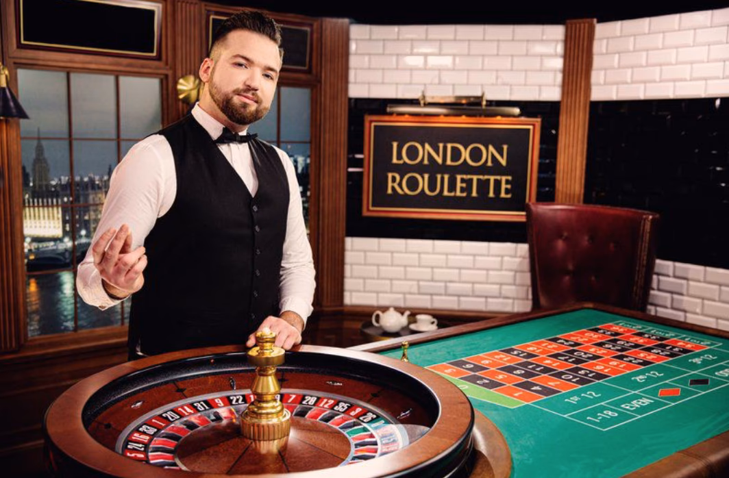 What does a croupier do?