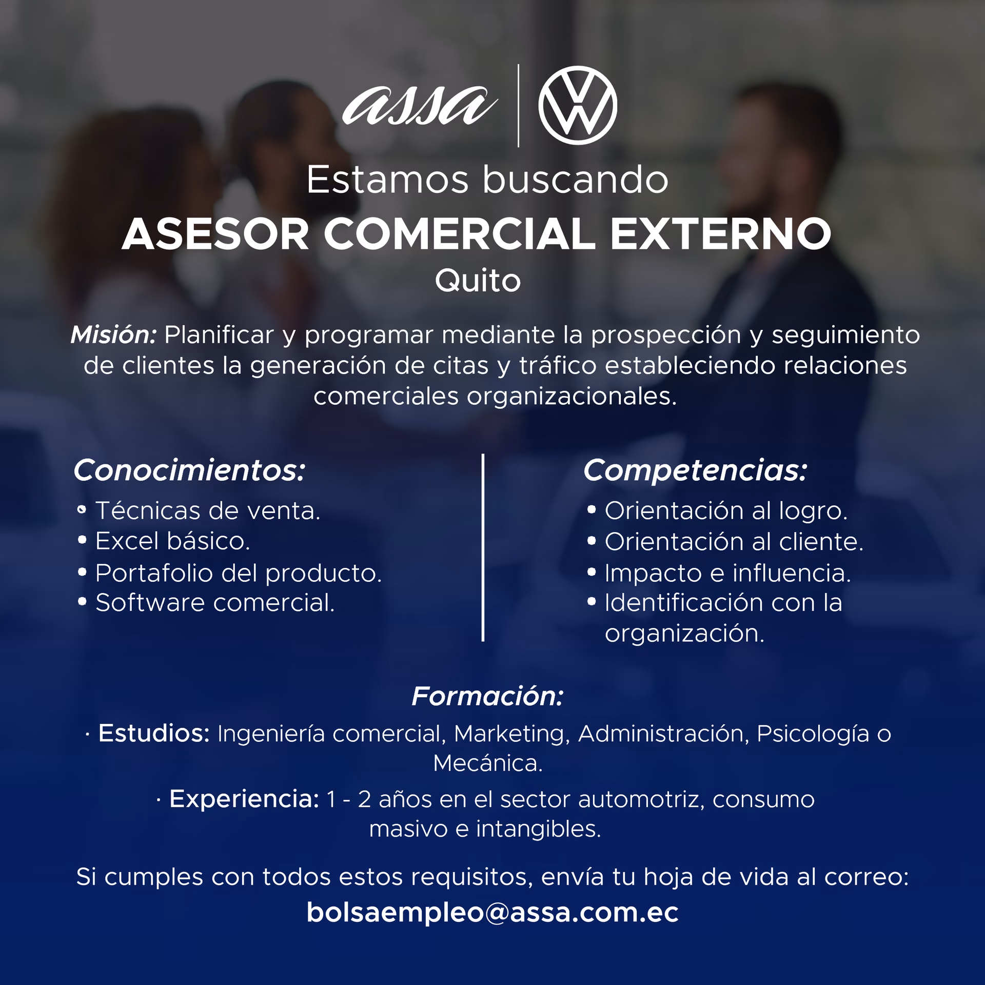 ¿Cuánto gana un asesor de ventas?