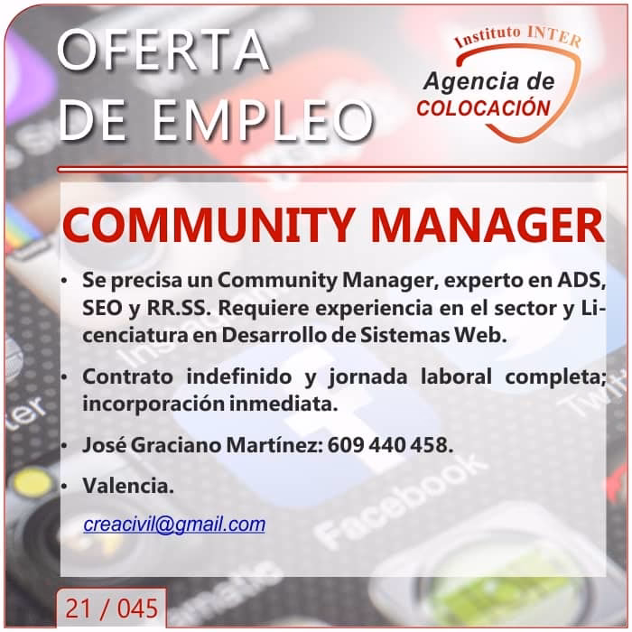 ¿Cuál es el salario de un community manager?