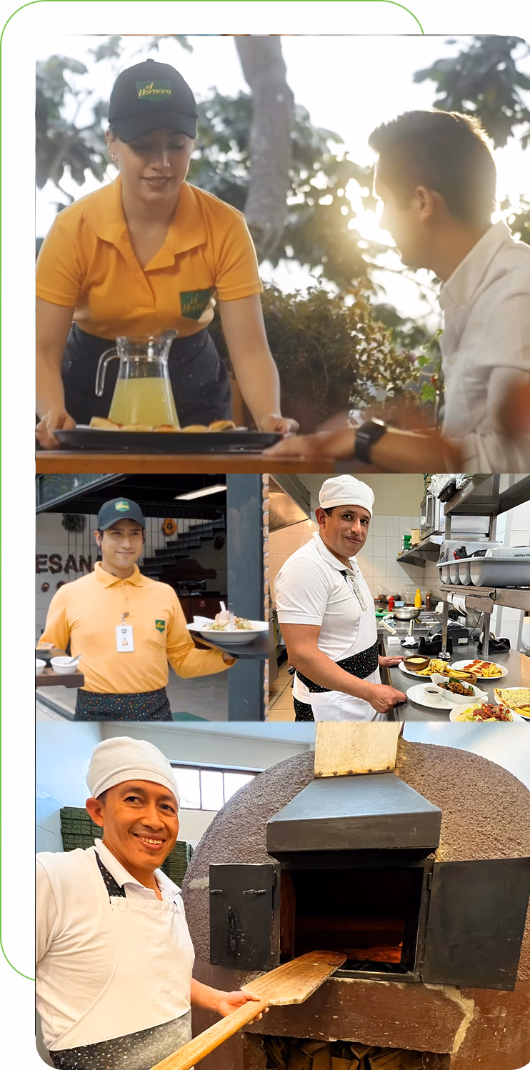 ¿Cómo es el trabajo de hornero?