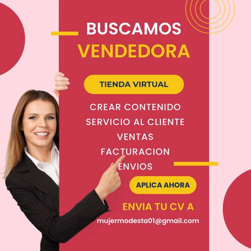 ¿Cuál es el puesto de trabajo de un vendedor?