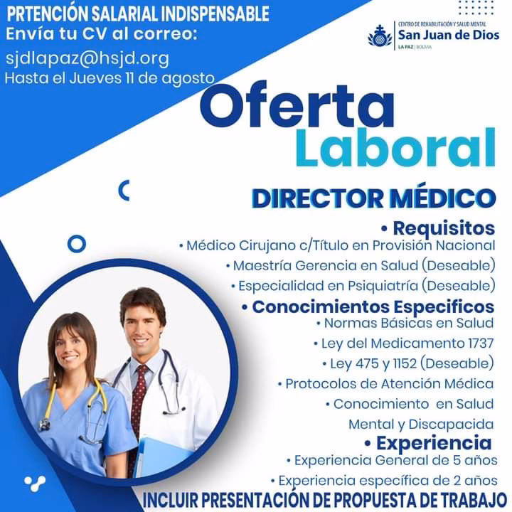 ¿Cuánto cuesta contratar un director médico?