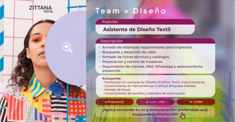 ¿Puede un diseñador gráfico ser diseñador textil?