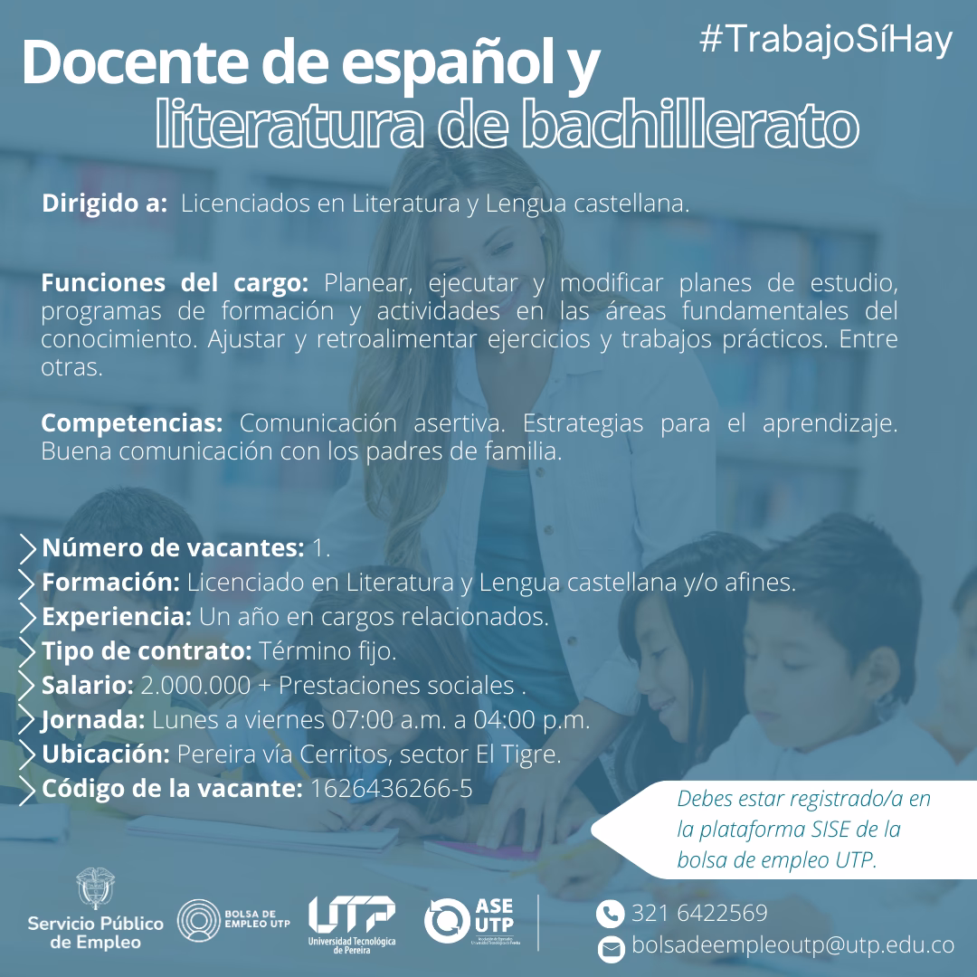 ¿Qué trabajos tiene literatura?