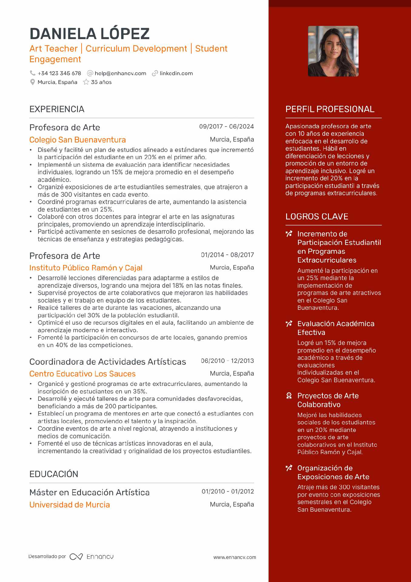 ¿Cuánto cobra una profesora de plástica?