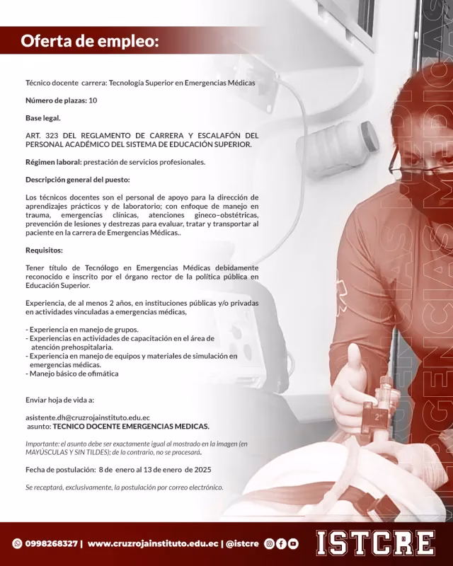 ¿Qué se necesita para ser técnico docente?