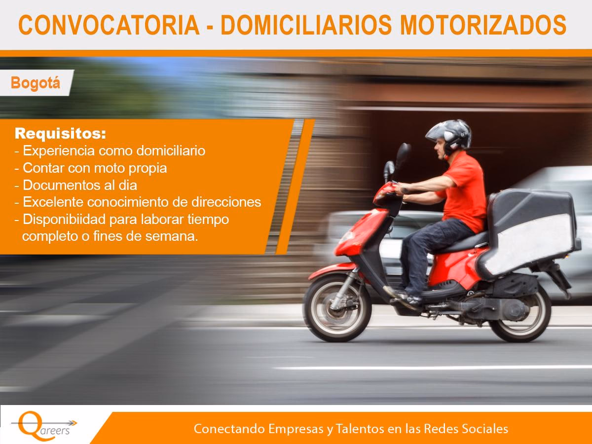 ¿Qué es trabajar de domiciliario?