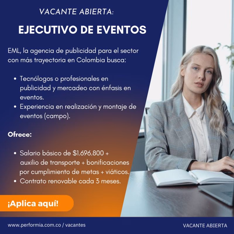 ¿Qué hace una ejecutiva de eventos?