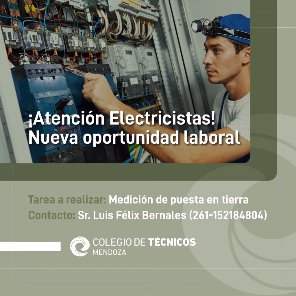 ¿Cuánto gana un electricista en Mendoza?