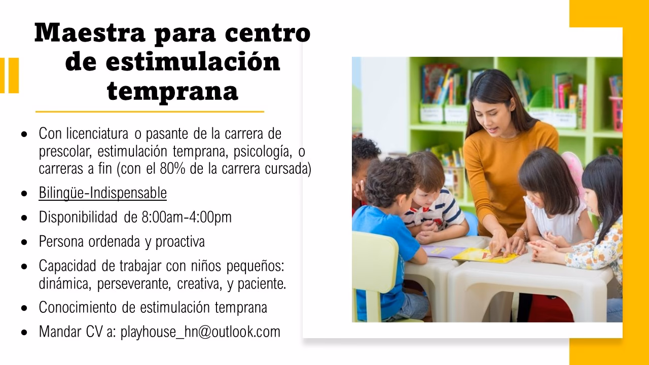 ¿Cuánto gana una maestra de estimulación temprana?