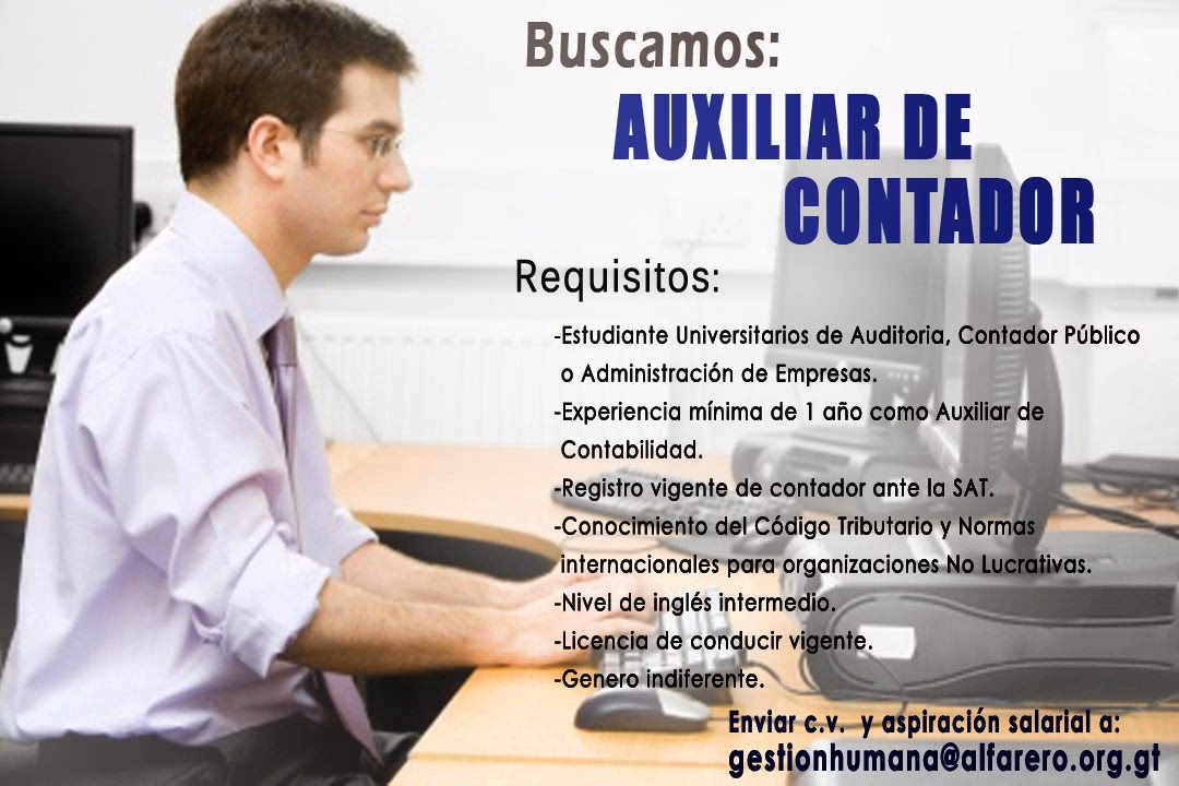 ¿Qué hacen los estudiantes en contabilidad?