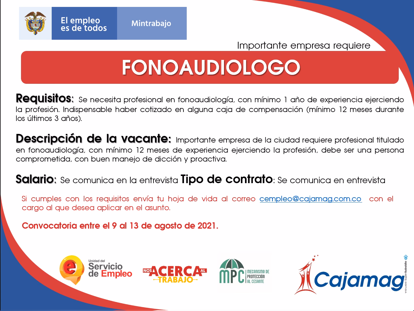 ¿Dónde puede trabajar una fonoaudióloga?