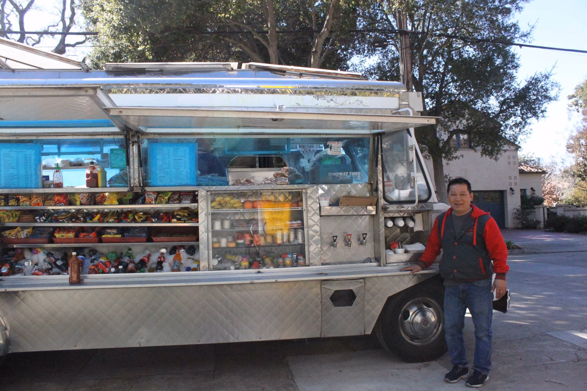 How much is a food truck permit in California?