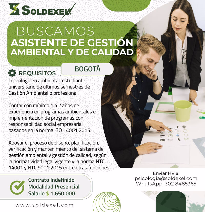 ¿Dónde puede trabajar un gestor ambiental?