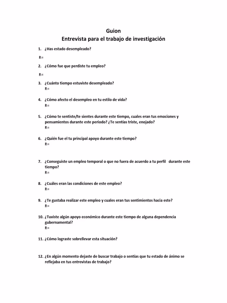 ¿Qué es el trabajo de guión?