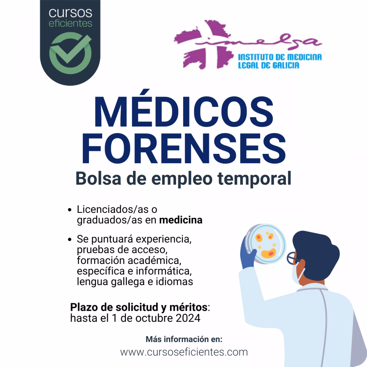¿Cómo consigo un trabajo en medicina forense?