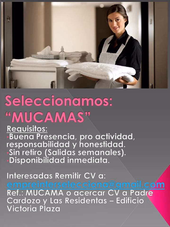 ¿Cuánto cobra una mucama con retiro?