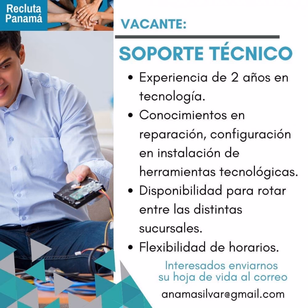 ¿Qué hace un empleado de soporte técnico?