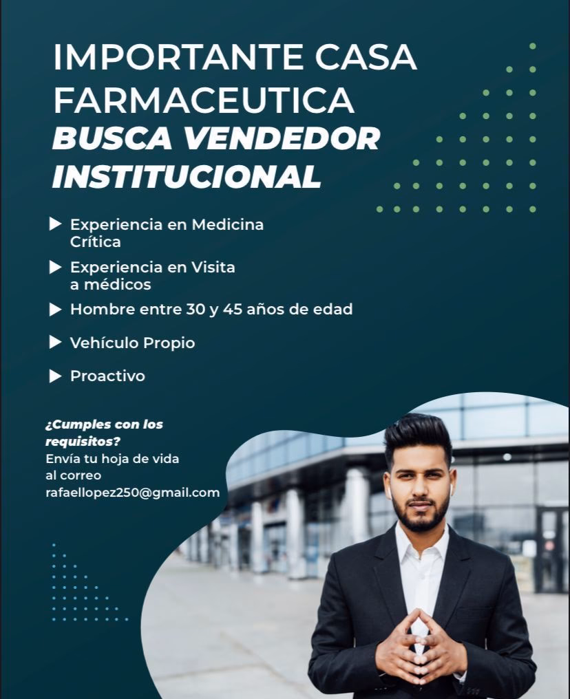 ¿Qué estudios hay que tener para ser visitador médico?