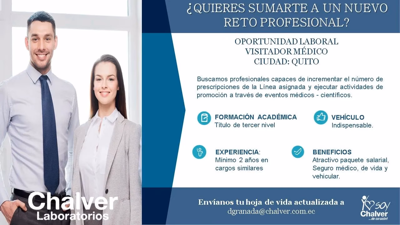 ¿Cuál es el sueldo de un visitador médico?