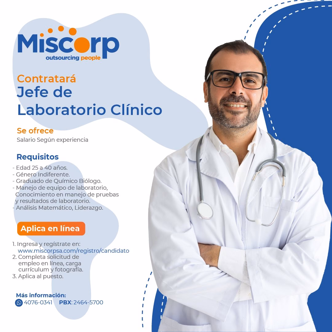 ¿Dónde puedo trabajar si estudio laboratorio clínico?