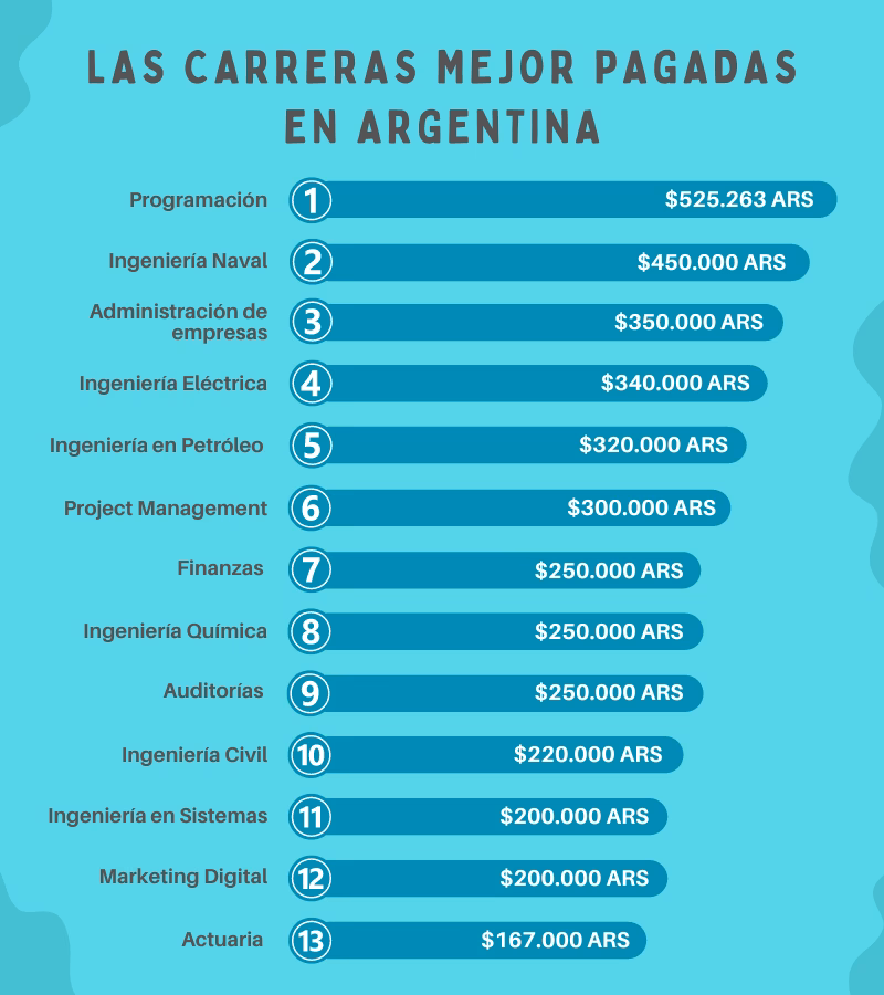 ¿Cuál es el rubro que más gana en Argentina?