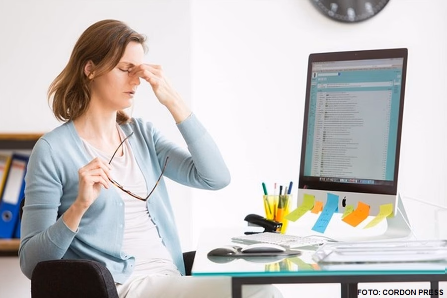 ¿Qué es un peligro visual en el trabajo?