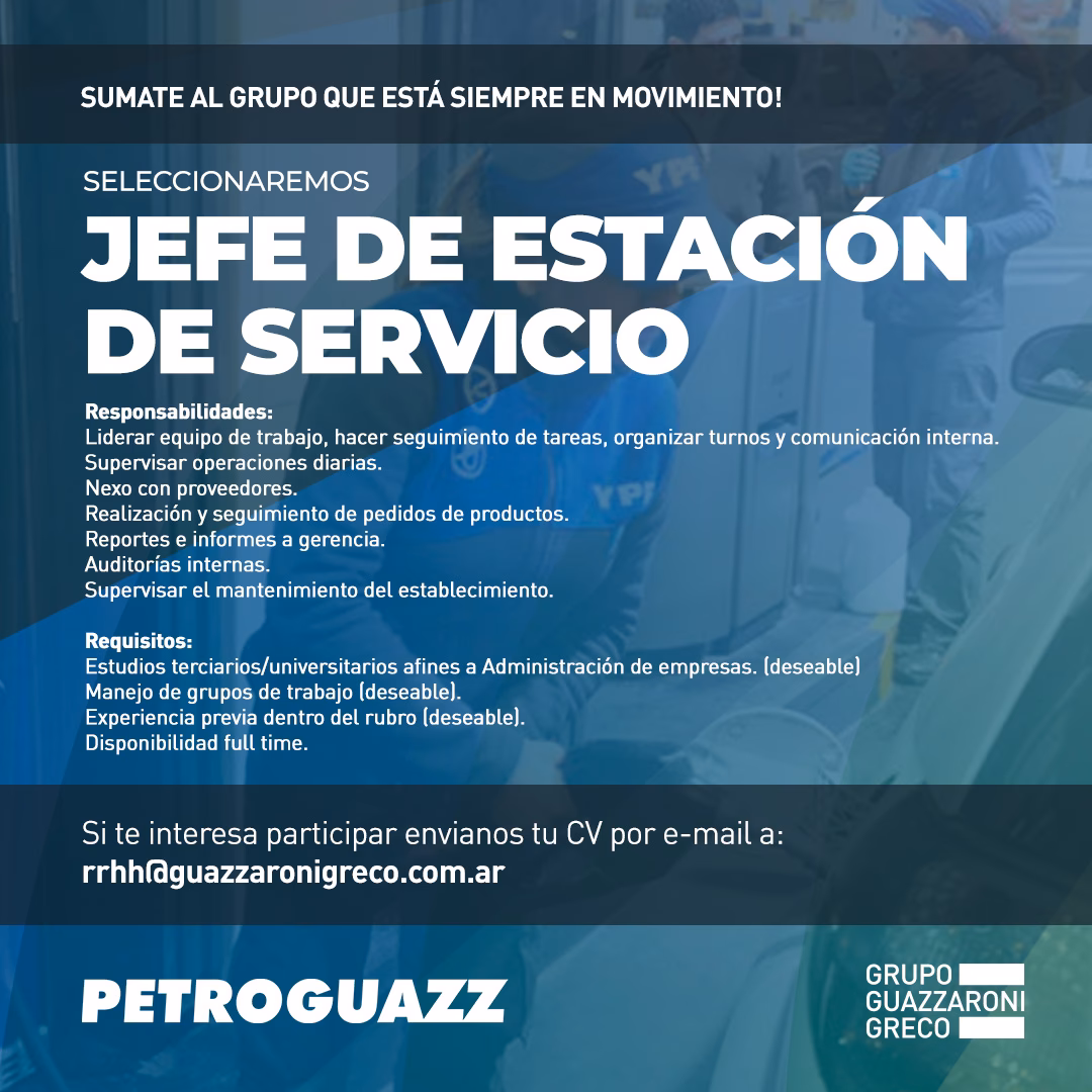 ¿Cuántas horas trabaja un playero de YPF?