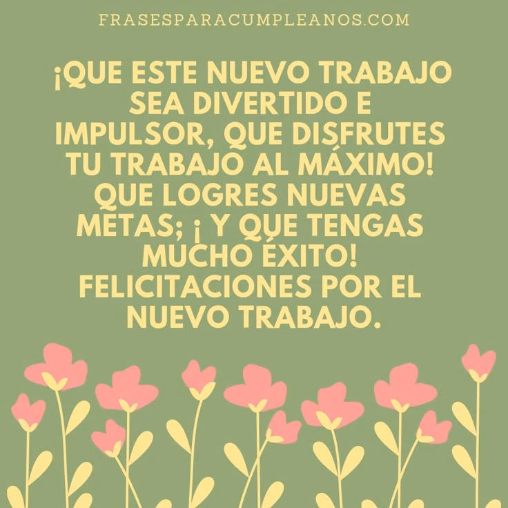 ¿Cómo felicitar por su nuevo trabajo?