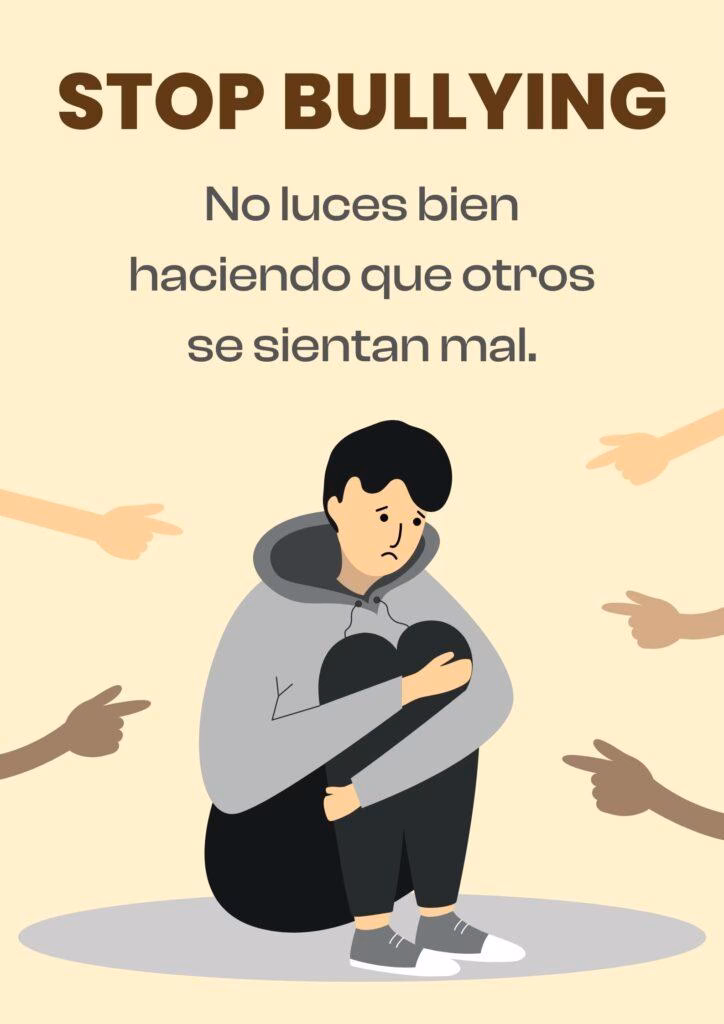 ¿Cuáles son 5 frases para evitar el bullying?