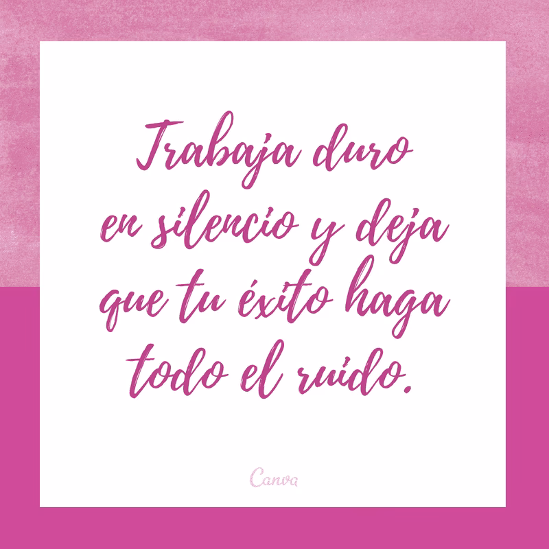 ¿Cuál es una buena frase para hoy en el trabajo?