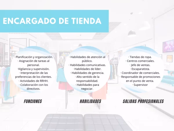 ¿Qué es lo más importante en el puesto de encargado?