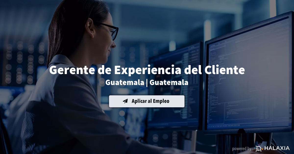 ¿Qué hace un jefe de experiencia al cliente?